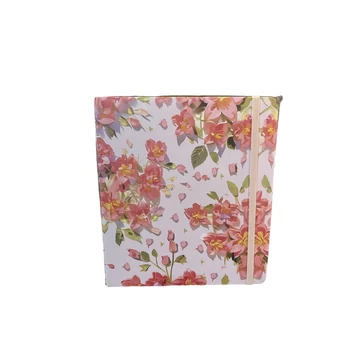 Gumis notesz 17x19 Flowers - 1702