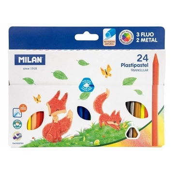 Zsírkréta Milan 24-es 022T24 háromszög