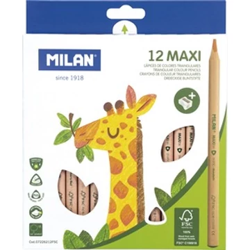 Ceruza Színes Milan 12-es 262 Maxi, 262FSC, háromszög, 07226212FSC