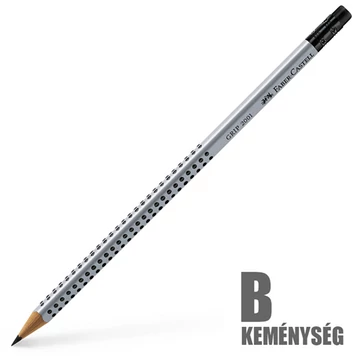 FC-Grafitceruza GRIP 2001 ezüst test szín radíros végű B