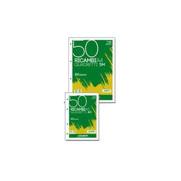 Pótbetét gyűrűskönyvbe BLASETTI  A/4 60g 50lap fehér, sima