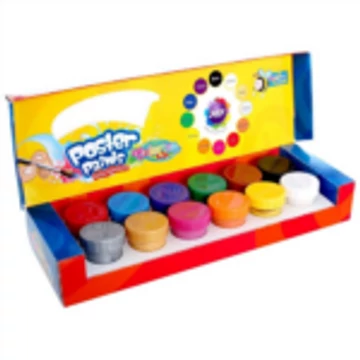 Tégelyes temperakészlet Colorino - 12x20ml