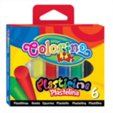 Színes gyurmakészlet Colorino - 6db-os