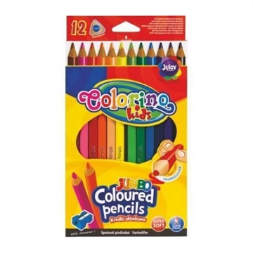 Színesceruzakészlet Colorino JUMBO TRIO - 12db-os