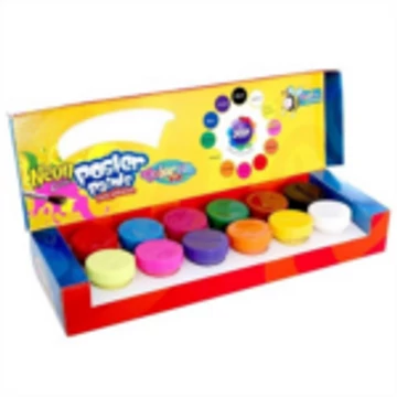 Tégelyes temperakészlet Colorino - 12x20ml (2db NEON szín)