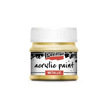 Metál akrilfesték 50 ml arany