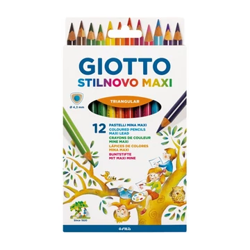 Színes ceruza 12-es Giotto Stilnovo Maxi (új)