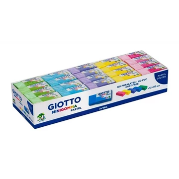 Radír Minigomma PASTEL Giotto 60 db-os