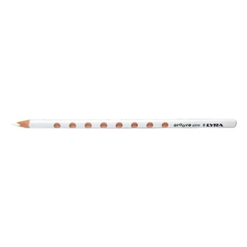 Szóló színesceruza Lyra Groove Slim, fehér