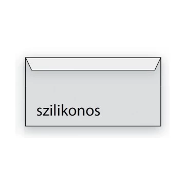 Boríték LA/4 szilikonos bélésnyomott