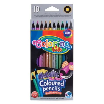 Színesceruzakészlet Colorino METAL - 10db-os