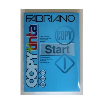 Színes karton  FABRIANO kétoldalas A/4 200g (100ív/cs) élénk mélykék