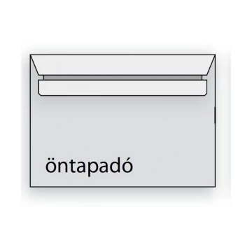 Boríték LC/5 öntapadós nyomatlan