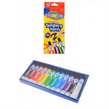 Tubusos temperakészlet Colorino - 12x12ml