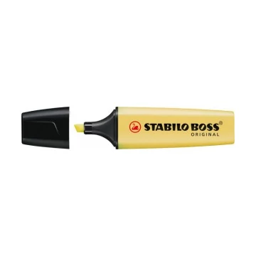 Szövegkiemelő STABILO Boss (2-5mm) Pasztell vanília
