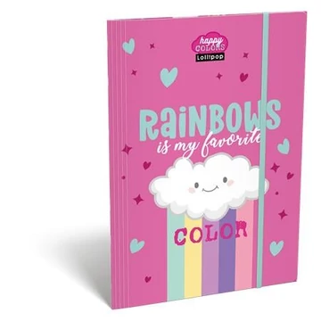 Lizzysuli Gumis Mappa Lollipop Rainbow A/4