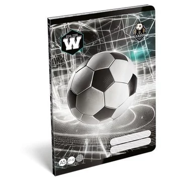 Lizzysuli Füzet tűzött A5 kockás Top League FTW