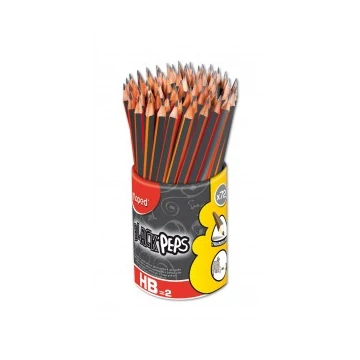 Grafit ceruza MAPED Black`Peps háromszög HB