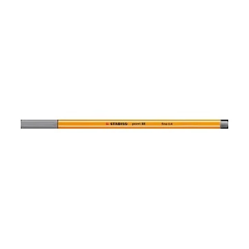 Tűfilc STABILO Point 88/96 (0,4 mm) szürke