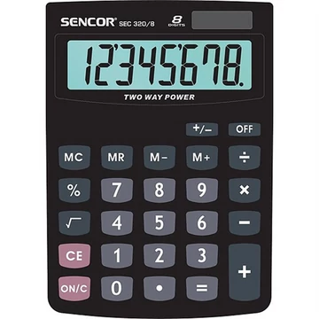 Számológép asztali SENCOR SEC 320/8