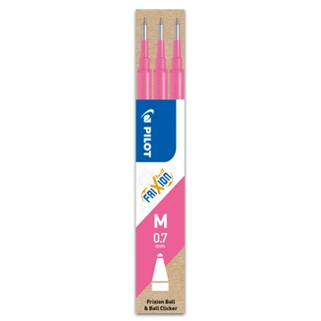 Pilot radíros tollbetét FriXion Point Ball/Clicker 0,7 pink