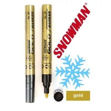 Lakkfilc Snowman 4,5 mm vastag - arany