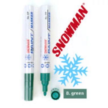 Lakkfilc Snowman 4,5 mm vastag - sötétzöld