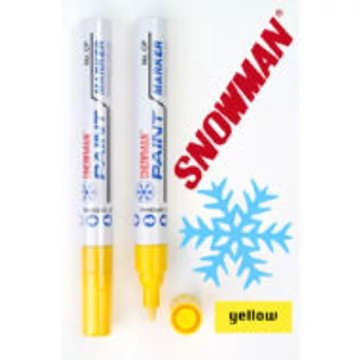 Lakkfilc Snowman 4,5 mm vastag - citrom