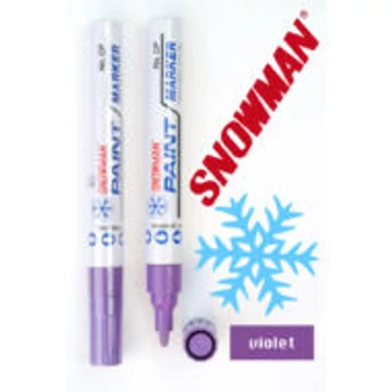 Lakkfilc Snowman 4,5 mm vastag - lila