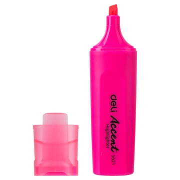 Szövegkiemelő, 1-5 mm, DELI "Accent", pink
