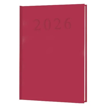 Határidőnapló A/5 napi, bordó