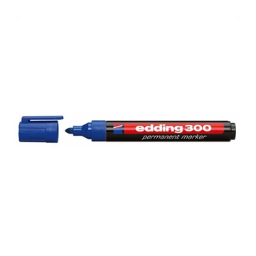 Alkoholos filc EDDING 300 (1,5-3mm) kerek kék