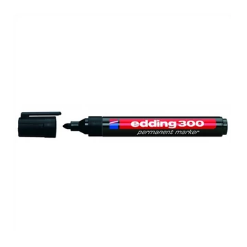 Alkoholos filc EDDING 300 (1,5-3mm) kerek fekete