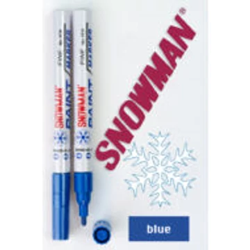 Lakkfilc Snowman 3 mm Fine - kék