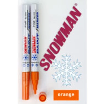 Lakkfilc Snowman 3 mm Fine - narancs