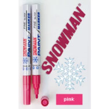 Lakkfilc Snowman 3 mm Fine - rózsa