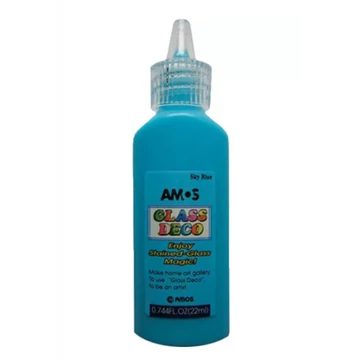 Amos Üvegmatricafesték 22 ml Égkék