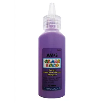 Amos Üvegmatricafesték 22 ml Ibolya