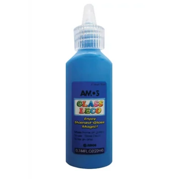 Amos Üvegmatricafesték 22 ml Kék