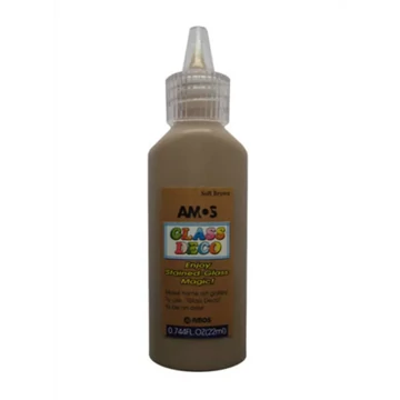 Amos Üvegmatricafesték 22 ml Világosbarna