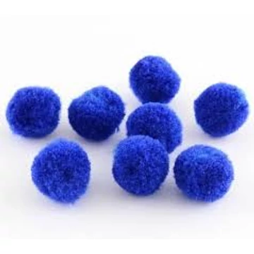 Pompon 30 mm Kék 30 darab/csomag