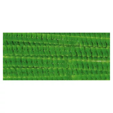 Zsenília Drót 6x300 mm Zöld 10 darab/csomag