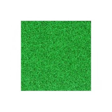 Dekorgumi Lap kb. 21x30 cm Csillámos Zöld