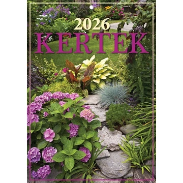 Naptár fali T-Calendar A/4 tűzött, Kertek 