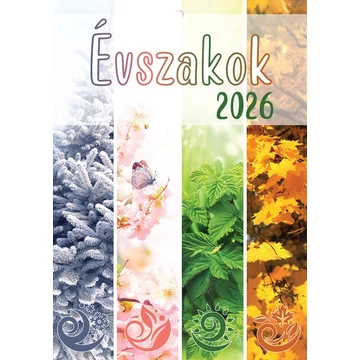 Naptár fali T-Calendar A/4 tűzött, Évszakok 