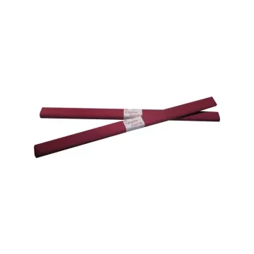 Krepp Papír 50x200 cm Burgundy Vörös