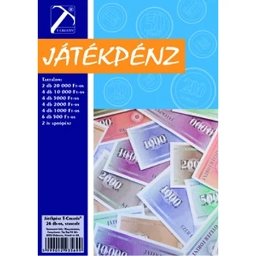 Játékpénz T-Creativ stancolt, 26 db-os