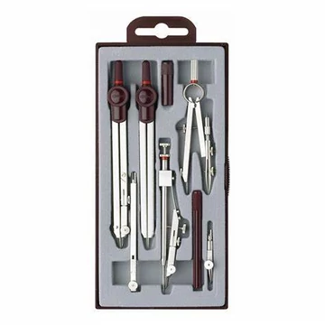 Körzőkészlet, univerzális, 8 darabos, rOtring "CENTRO"