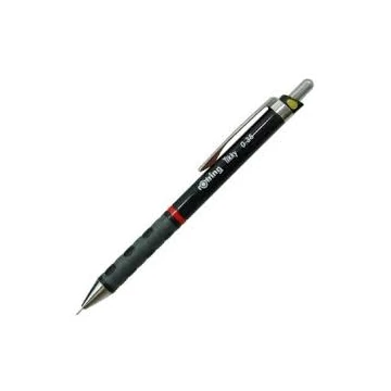 Nyomósirón, 0,35 mm, rOtring "Tikky T", fekete
