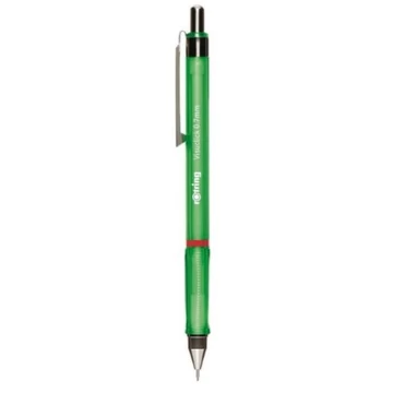 Nyomósirón, 0,7 mm, rOtring "VISUCLICK", élénkzöld